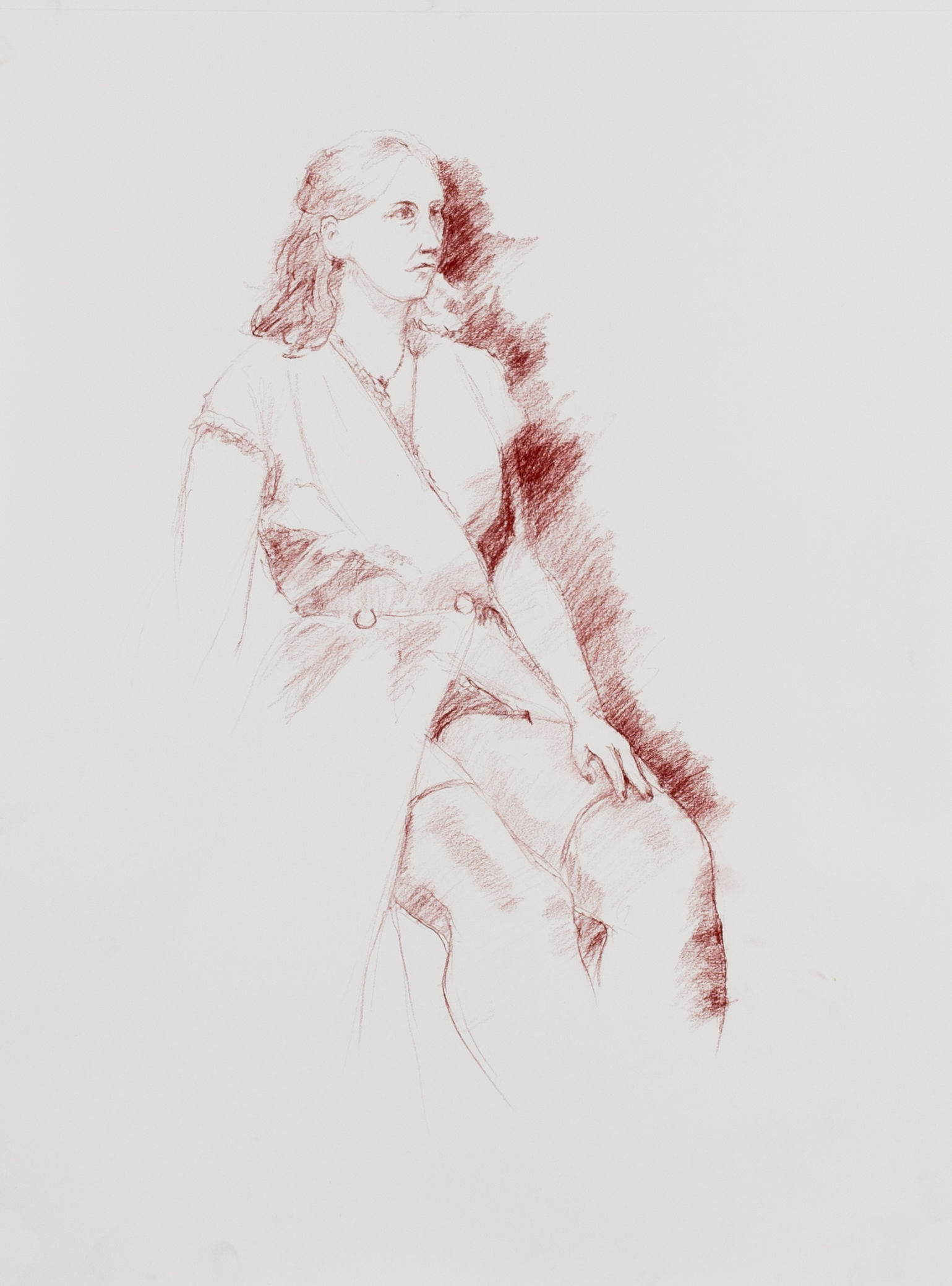 BRYAN McMATH | ARTIST | Michelle (dress w/ buttons)